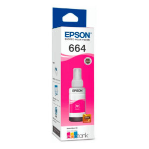 Botella de Tinta Epson T664 Cyan 70ml Patzún