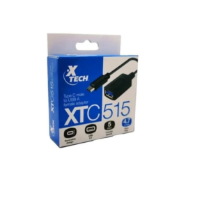 Adaptador de USB C a USB 3.0 Negro Kemik lo presenta como: “XTECH XTC‑515 Clinik pc