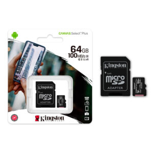 Memoria MicroSD 64GB Kingston Canvas Select Plus Patzún