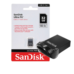 Memoria USB de 32GB SanDisk Ultra Fit Clinik PC